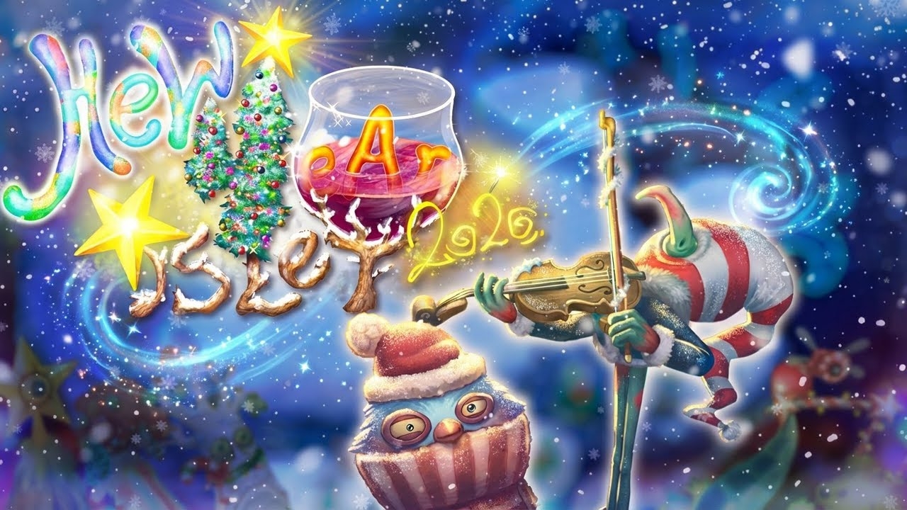 Островок Нового Года - Вся Песня (My Singing Monsters, Мои Поющие Монстры, Msm, Мсм)