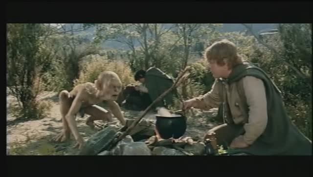 Властелин колец Две башни Съёмки Смеагола смотреть онлайн