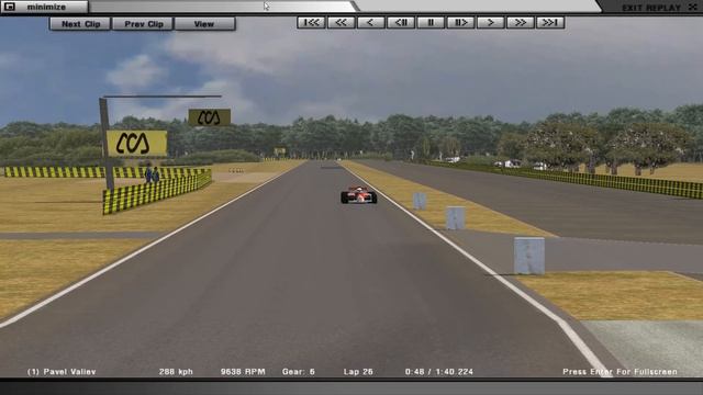 rFactor. 3 second career win. Argentine GP 1981. McLaren MP4-1 смотреть онлайн