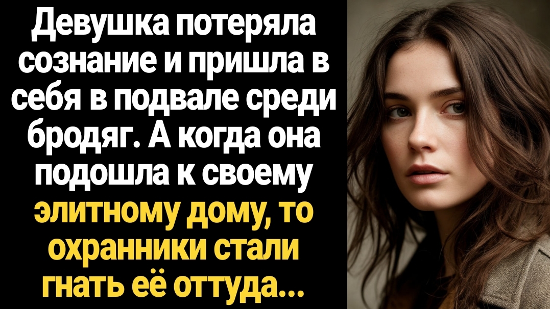 ИСТОРИИ ИЗ ЖИЗНИ/Девушка потеряла сознание и пришла в себя в подвале среди бродяг. А когда она подош смотреть онлайн