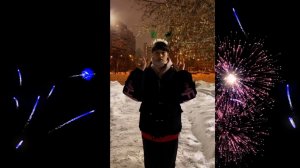 Диана.Новогодний репортаж,с места событий.