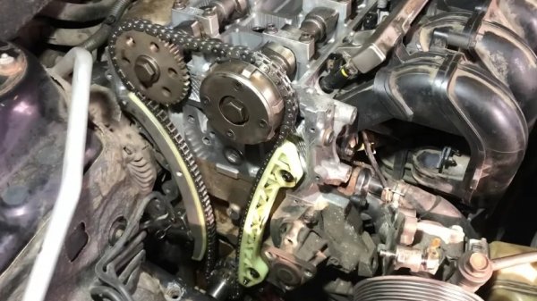 Мазда 6 2.0 цепь ГРМ замена