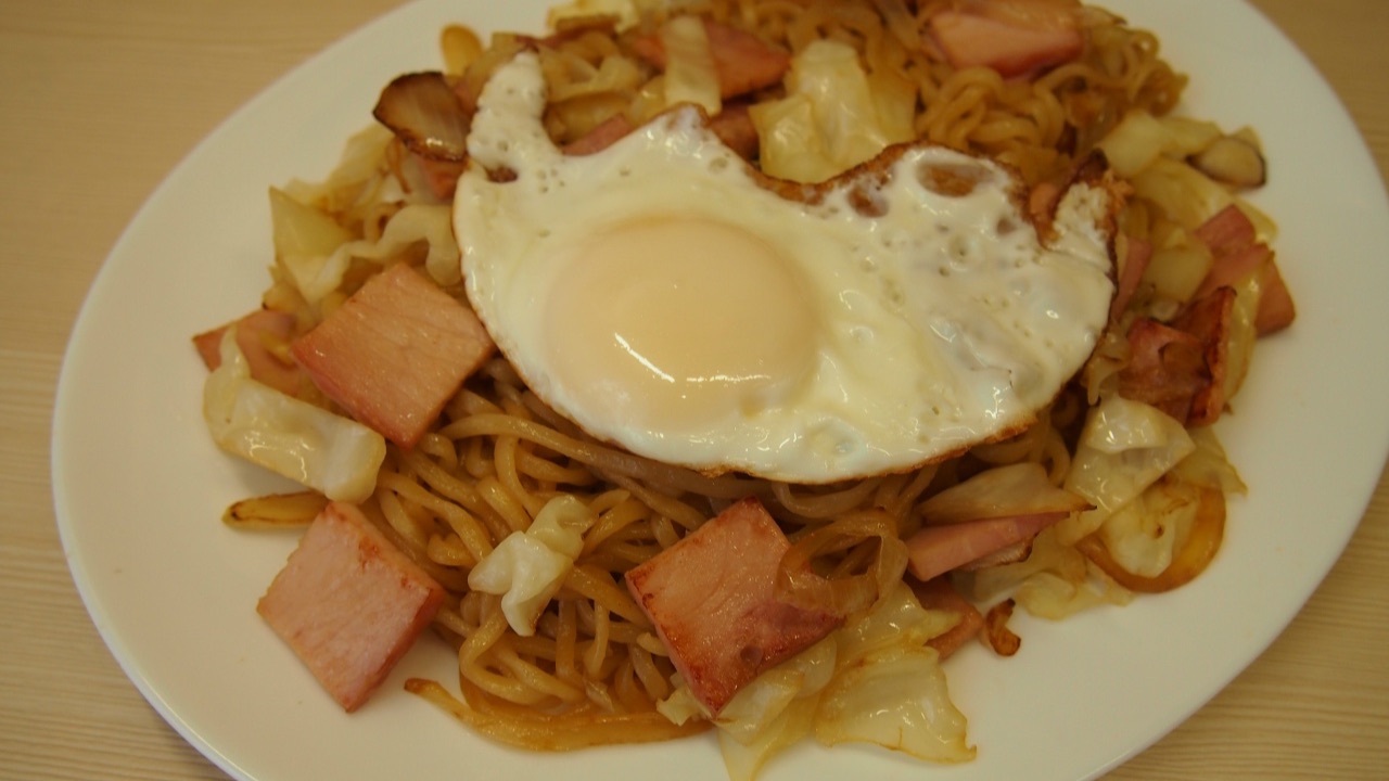 50 оттенков рамёна: выпуск #21 Поккым рамён (볶음 라면) - жареный рамён (вариант №2)