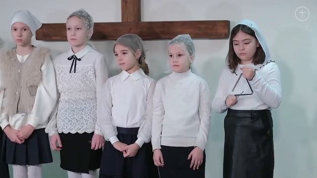 РОЖДЕСТВЕНСКОЕ БОГОСЛУЖЕНИЕ 28 ДЕКАБРЯ l Пение детского хора смотреть онлайн