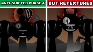 INCREDIBOX SPRUNKI🎵 ANTI-SHIFTED ФАЗА 4💀: ОРИГИНАЛ VS RETEXTURED🎨✨ У КОГО ВИЗУАЛ КРУЧЕ?👁️🤔