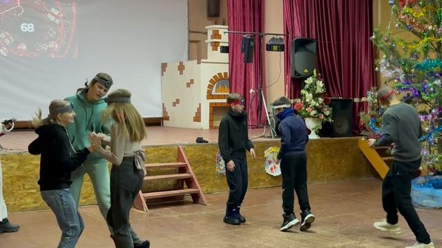 2 ч. Новогодний концерт в Карай-Салтыково.