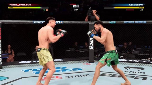 Диего Лопес - Яир Родригес. UFC 5 Онлайн