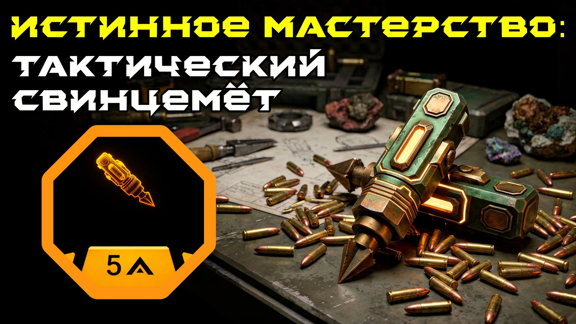 Deep Rock Galactic: Survivor. Истинное мастерство: Тактический свинцемёт. Опасность 5 смотреть онлайн