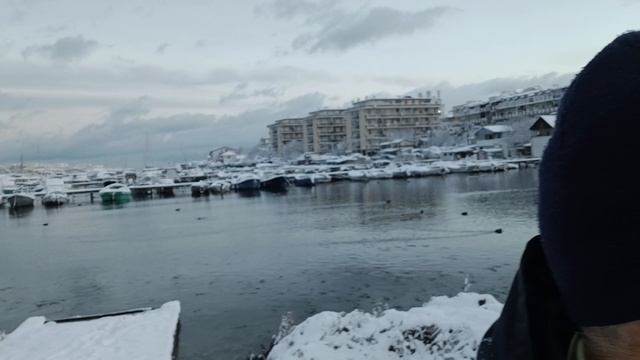 1 января 2026г. утро в заснеженном Севастополе смотреть онлайн