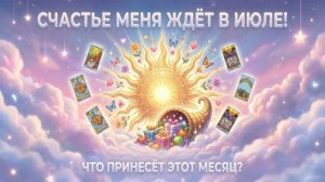Счастье тебя ждёт в июле! Что принесёт этот месяц? 💕 Таро сегодня 🧿 Чтение карт таро