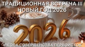 ВСТРЕЧА III - ТРАДИЦИЯ НОВОГО ГОДА с 2025 в 2026
