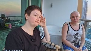 Кайфуем, пьём кофе на СОБСВЕННОМ балконе с ДЖАКУЗИ с видом на МОРЕ в Таиланде! ИНТЕРЕСНАЯ тема! Влог