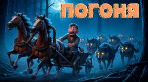 «ПОГОНЯ» (The Chase) — ВОЛКИ, ЛЕС И СМЕРТЕЛЬНЫЙ БЕГ | МУЛЬТФИЛЬМ ПО ПЕСНЕ В.С.ВЫСОЦКОМУ