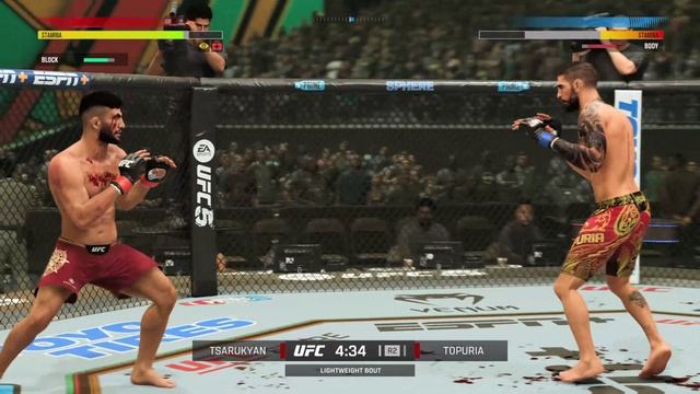 Арман Царукян - Илия Топурия. UFC 5 Онлайн