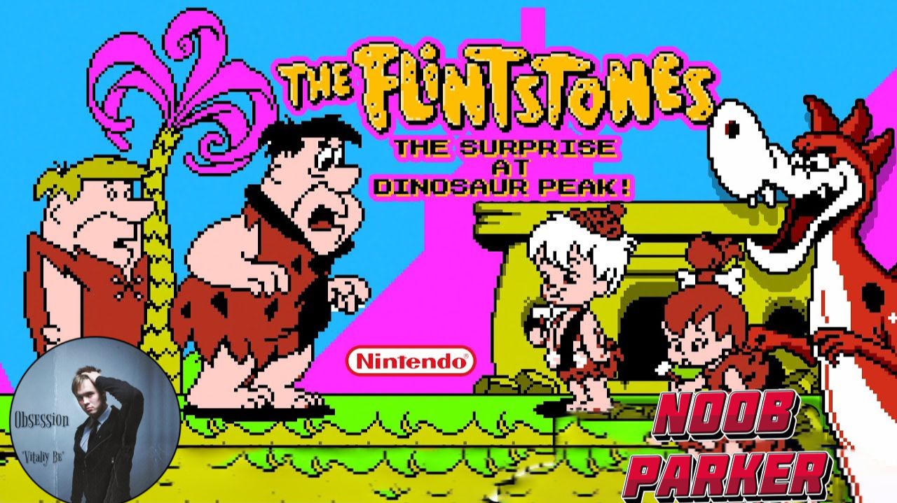 The Flintstones The Surprise at Dinosaur Peak! NES Ретро аркада смотреть онлайн