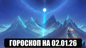 Гороскоп на 02 января 2026