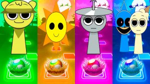 Coffin Dance Спрунки 163 уровень - Мультики про Спрунке | МУЛЬТФИЛЬМЫ SPRUNKI в Tiles Hop