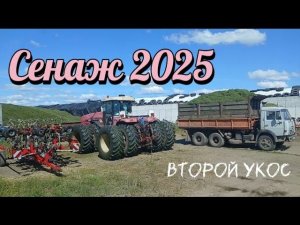 Сенаж 2025. Второй укос.
