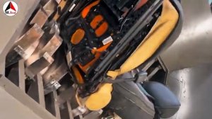 Экстремальный гигантский измельчитель, уничтожающий весь мотоцикл! 🔥