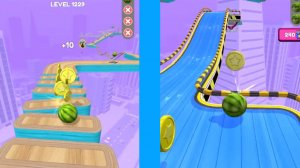 Going balls All Levels Gameplay IOS Android Going Balls levels 1229 to 1232 Banana frenzy Speed Run