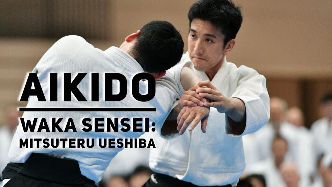 Mitsuteru Ueshiba KIHON basic aikido technique (японские субтитры) смотреть онлайн