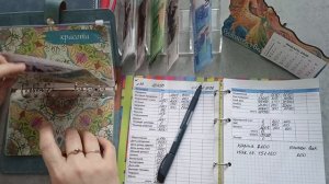 38 распределение денег по конвертам 📧📧📧📧📧