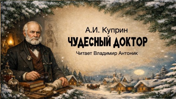 «Чудесный доктор». А.И. Куприн. Аудиокнига. Читает Владимир Антоник.