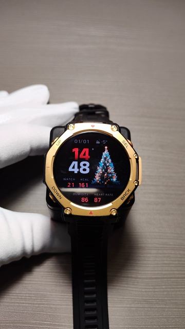 Amazfit T-Rex 3 Pro: Лучший Новогодний циферблат ✨🎄⌚ смотреть онлайн