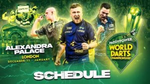 Дартс.Чемпионат мира PDC-2026 1/4 финала. 9 сетов Прямая Трансляция