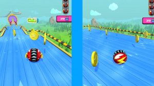 Going balls All Levels Gameplay IOS Android Going Balls level 1304 Bonus level Speed Run