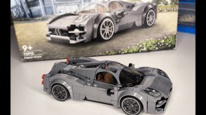 Обзор на LEGO 76915 Speed Champions Pagani Utopia!!!
