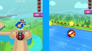 Going balls All Levels Gameplay IOS Android Going Balls level 1301 to 1304 Goal ball Speed Run