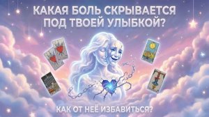 Какая боль скрывается под твоей улыбкой? Как от неё избавиться? 💕 Таро сегодня 🧿 Чтение карт таро