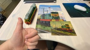 Распаковка наши поезда модимио чмэ3