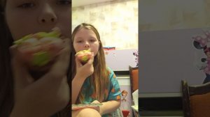 дегустация пироженого (я опять особо не помню что снимала)