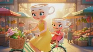 Малышка Балерина Капучина заблудилась. Ее спасла мама