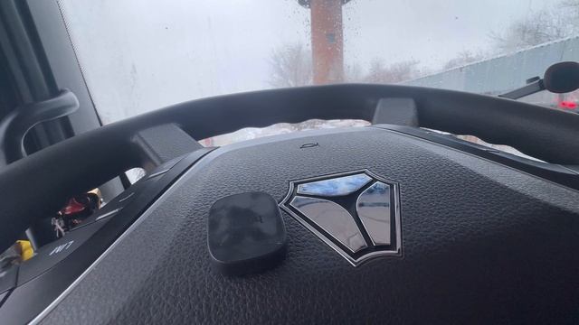 Едем грузиться почти на границу Казахстана. Метель и мороз нас не сломил Санек_55