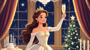 Как принцессы отмечают Новый год.