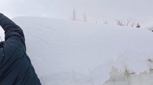 интересный способ очистки теплицы от снега