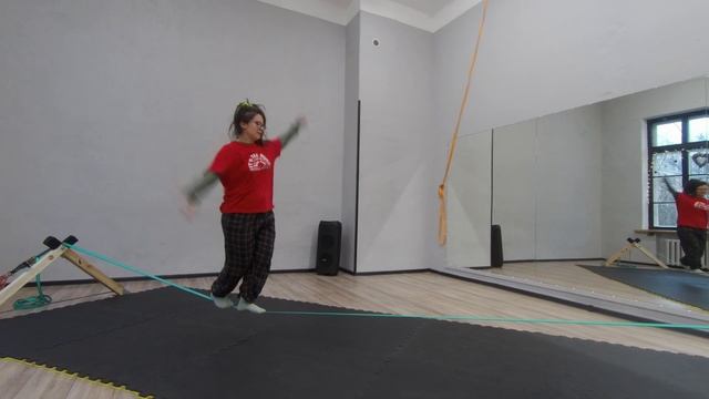 Тренировка по СЛЭКЛАЙНУ от Сергея Владимировича Грибкова 28.12.25