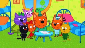 Три Кота | Мультфильм для Детей День с Тремя Котами | Три Кота Смотреть