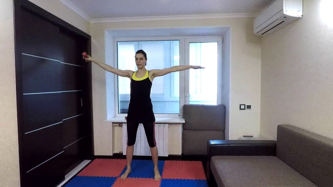 "Худеем к лету". Тренировка № 2 - руки