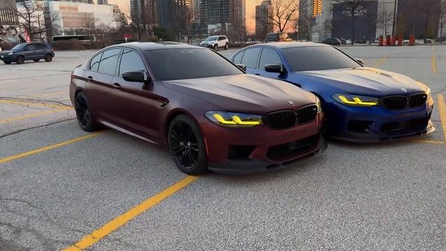 Две красивые M5 Competition
#m5 #m5f90 #automobile #motorsport