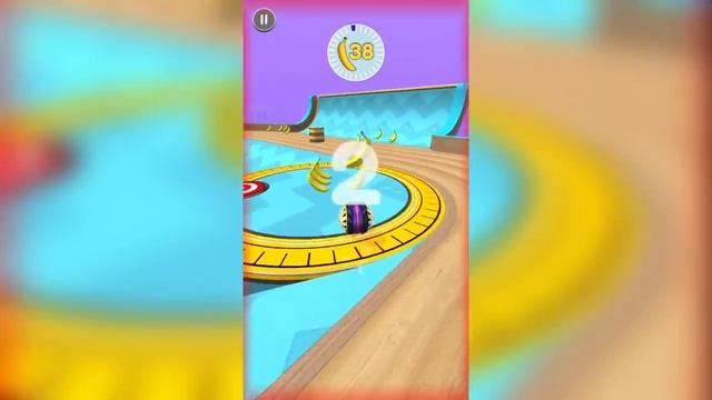 Going balls All Levels Gameplay IOS Android Going Balls level 1312 Banana frenzy Bonus level смотреть онлайн