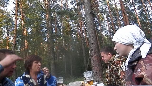 Отдых на Ментовском озере никологорских разрушителей мифов  24 августа 2014 года    2