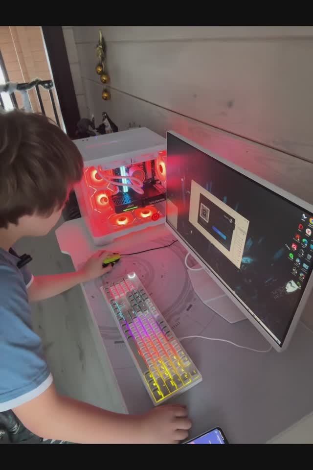 РАСПАКОВКА чек🛍️ ИГРОВОЙ компьютер Данилы 🤩🤩 подарки на НОВЫЙ ГОД 🤩🤩🤩🎄