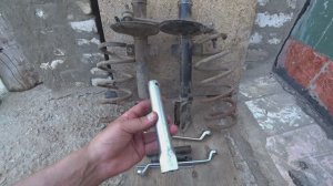 Поменял  задние стойки и пружины, на Дестере 4wd