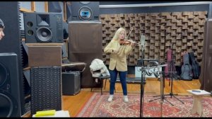 скрипка в студии DPK TST