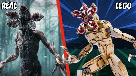 «Лего. Очень странные дела 5 финальная битва с Демогоргоном в перевёрнутом мире» смотреть онлайн