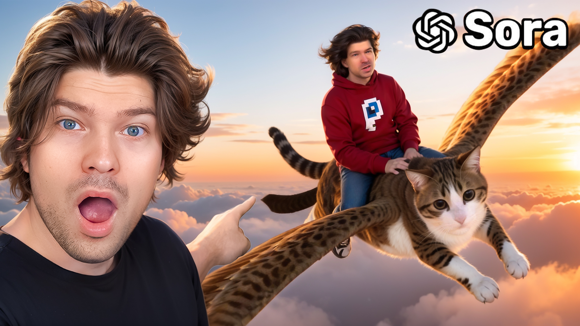 😱РЕАКЦИЯ НА МОИ НОВЫЕ СОБСТВЕННЫЕ AI ВИДЕО С НЕЙРОСЕТЬЮ! смотреть онлайн